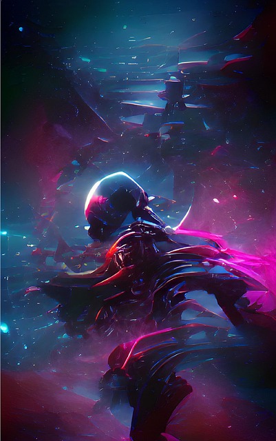 Abstract glow